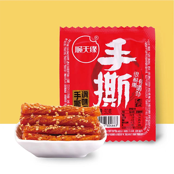 手撕素牛筋