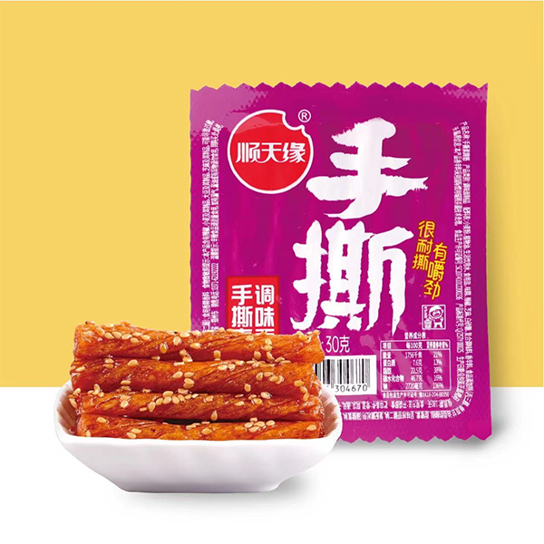 手撕素牛筋